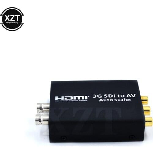 High Quality 3G SDI to AV Converter BNC to RCA Audio Scaler Support Converter SD-SDI,HD-SDI,3G-SDI Signal to Be Shown on TV