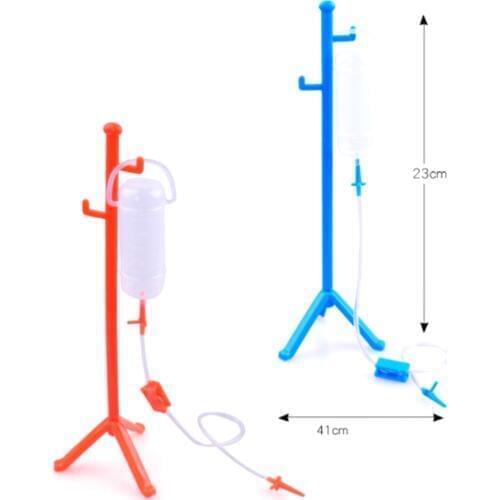 1 Set Child Medical Kit With Hanging Bottle Simulation Hospital Pretend Play Doctor Play Set Toy For Children Role-playing Games