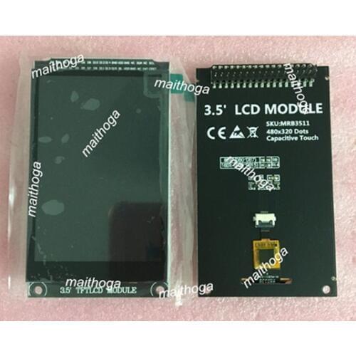 3.5 inch HD TFT LCD Capacitive Touch Screen with Adapter Board ILI9488 Controller GT911 IC 16Bit Parallel Interface 320*480