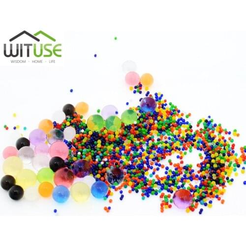 3000pcs Pearl Shaped Crystal Soil 13-16mm Water Beads Mud Grow Magic Jelly Balls Aqua Soil Gel Ball Soilless Plant Home Decor