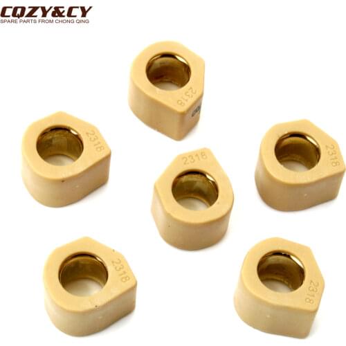 6PC Racing Quality Roller Weights 23x18mm 20 grams for Triton Baja 250 400 Outback 300/400