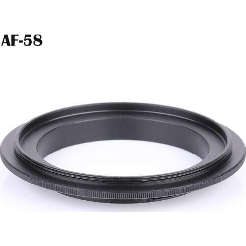 AF-58mm Macro Reverse lens Adapter Ring for Sony DSLR AF Mount
