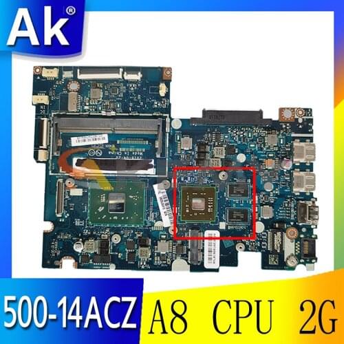 Akemy BAUS0 / Y0 LA-D541P Is Suitable For Lenovo YOGA 500-14ACZ 510-14AST Laptop Motherboard 5B20J76037 CPU A8 GPU 2G