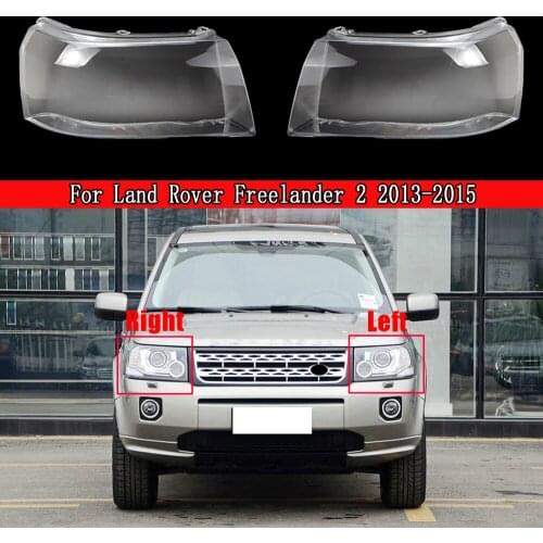 Car Glass Lamp Headlamp Lampcover Shell Auto Lampshade Headlight Lens Cover For Land Rover Freelander 2 2013-2015 Auto Lamp Case