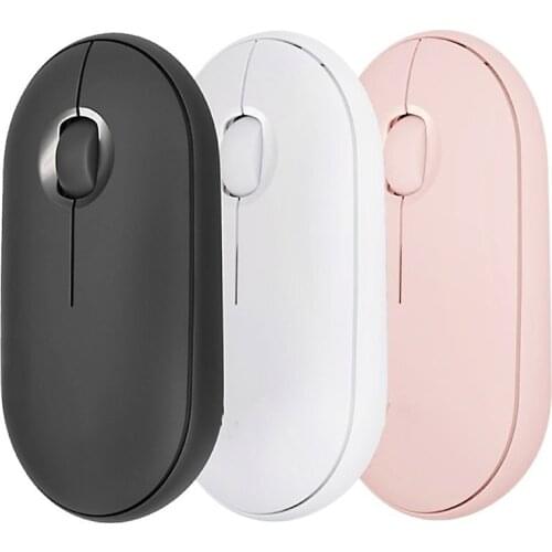 Pebble M350 Wireless Mouse For Laptop Original Mini 1000DPI 100g High Precision Optical Tracking Unifying Colorful 107 * 59cm