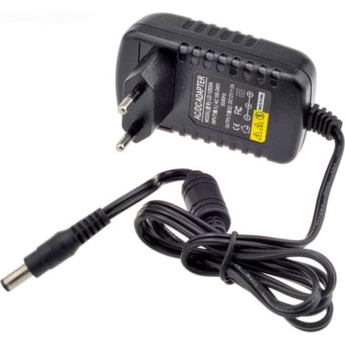 ESCAM 12V 2A AC 100V-240V Converter Adapter DC 12V 2A 2000mA Power Supply EU UK AU US Plug 5.5mm x 2.1mm for CCTV IP Camera
