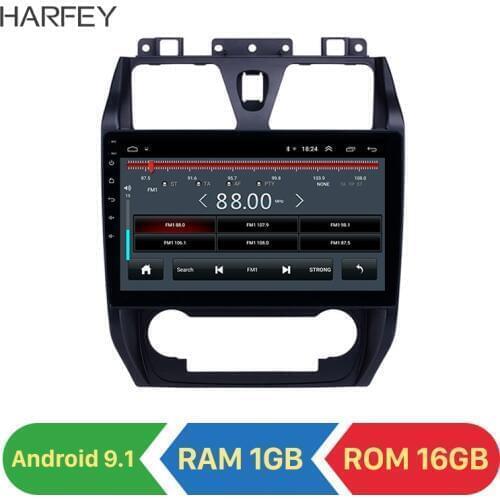 Harfey 10.1 inch Carplay GPS Navi Radio Android 9.1 for Geely Emgrand EC7 2012-2013 HD Touchscreen Bluetooth USB support TPMS