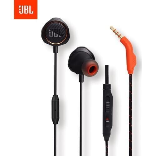 JBL Q50/QUANTUM50 E-Sports Games in-Ear Headphones Cable with Wheat Bass Computer Mobile Phone Earplug