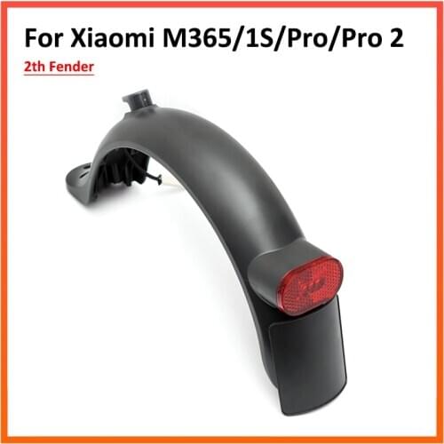 Xiaomi Scooter Pro 2 Accessories Rear Fender Mudguard For Xiaomi Mijia M365 1S PRO 2 Electric Scooter Fender With Rear Taillight