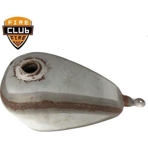 Motorcycle Red Color Vintage Cafe Racer Gas Fuel Tank Oil Box Fit For Steed VLX400/600