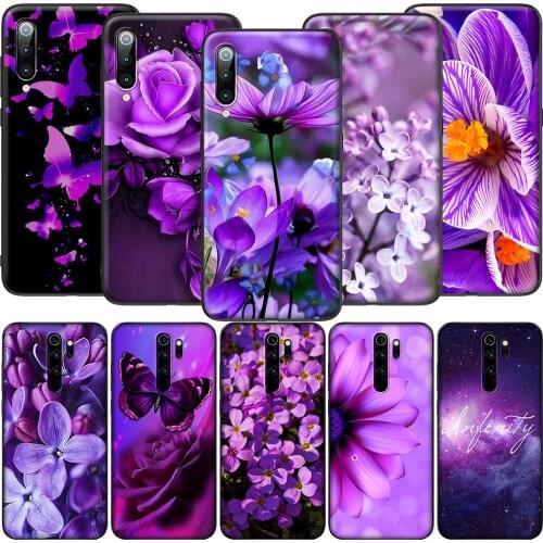 GX98 Infinity on Purple Soft Silicone Case for Redmi Note 4X 5 5A Prime 6 6A 7 7A 8 8A 8T 9 9A 9C 9S Pro Lite