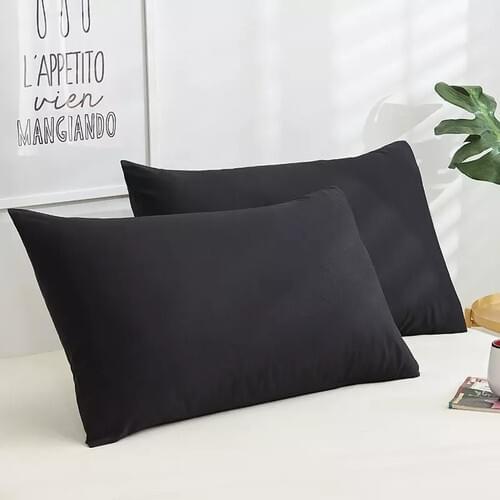 Pillowcase Natural Cotton Set of 2 50 Cm x 70 Cm