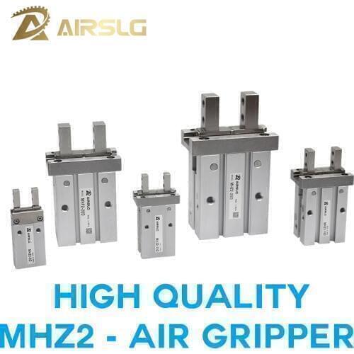 Single acting Normally open Air Pneumatic parallel Gripper MHZ2-10S MHZ2-16S MHZ2-20S MHZ2-25S MHZ2-32S MHZ2-40S Normally closed