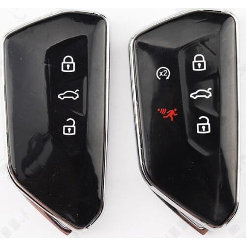 Car Replacement Remote Key Shell Modified Key Case for VW Golf MK8 Polo Tuguan Touareg Skoda Superb Octavia SEAT Leon ibiza MQB