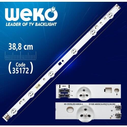40-3535LED-60EA-L-D1GE-400SCA-R3-D1GE-400SCA-R2 ATYPE - 38.8 CM 6 LED- (WK-331)