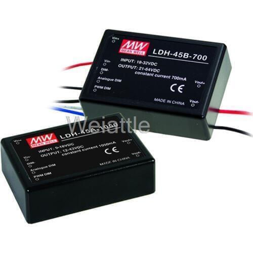 MEAN WELL original LDH-45B-700 21 ~ 64VDC 700mA meanwell LDH-45B 44.8W DC-DC LED driver pin style