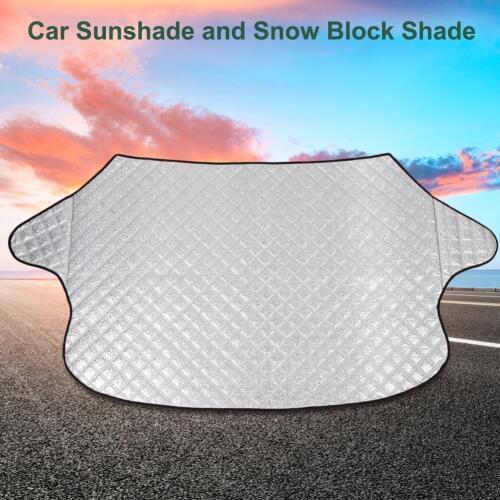 Car Windshield Snow Shade Thickened Anti-Wind Snow Ice Sun Rain Snow Dust Protection Front Window Protectors Cover Car Styling