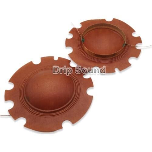 2pcs 51mm Tweeter Voice Coil 25W 51 Core Horn Loudspeaker Speaker Treble Resin Film Diaphragm Drive Head Repair Parts #1