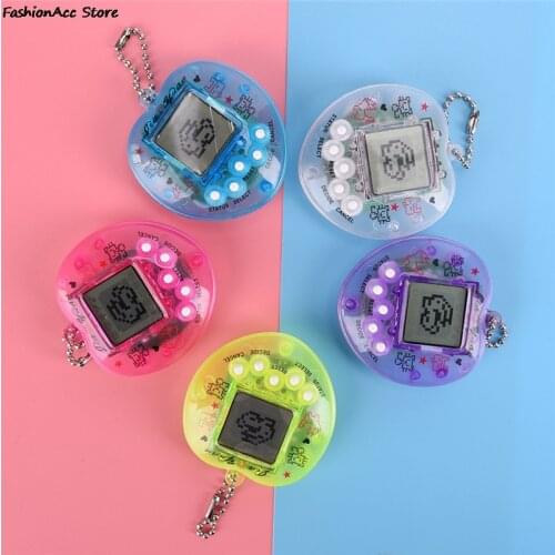 1 PC Key chain Pets Toy Tiny Game game Random 1 Virtual Cyber Nostalgic Pet 5*6 CM(2*2.4 IN)