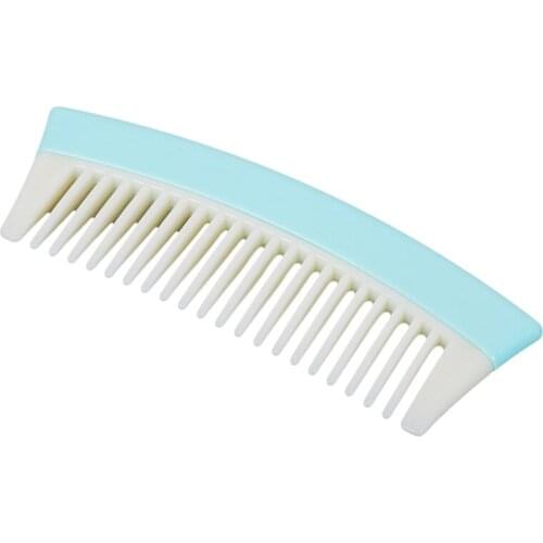 1PC Removeble Hair Comb ABS Plastic Heat Resistant Large Wide Tooth Comb Detangling Wide Teeth Hairdressing Comb