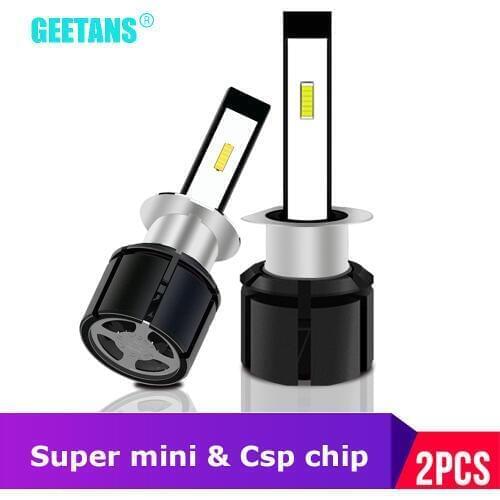 2X LED H4 H8 H9 H1 H11 9005 HB3 HB4 9006 LED bulb Supe mini h7 led canbus Auto car headlight lamp Headlamp 12000LM 60W CSP Chip