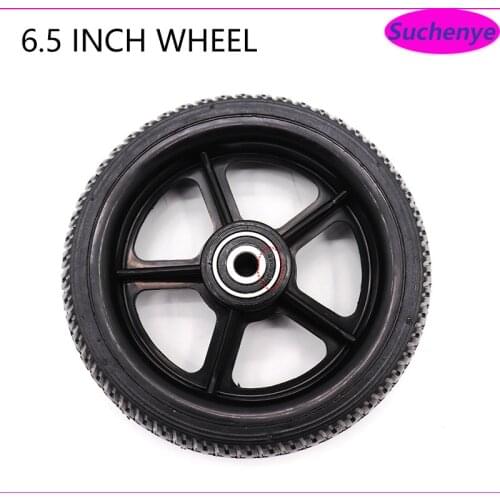5 Inch Silent Wheel 5x2 Solid Wheel Plastic Flat Wheel 5 inch rubber Wheel 125x38 Caster Luggage Car Wheel