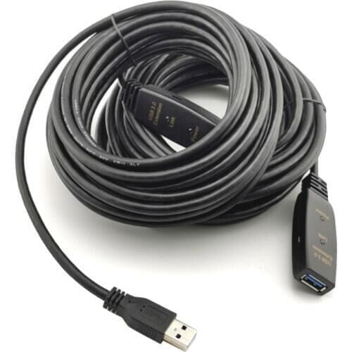 Active USB 3.0 extension cable 10M with amplifier Powered 10m usb 3.0 male to female extension cord