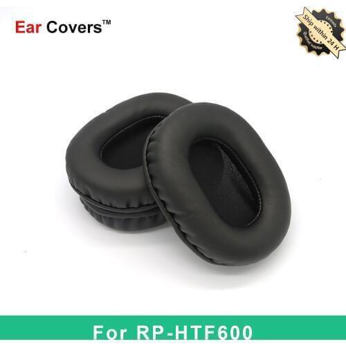 Ear Pads For Panasonic RP HTF600 RP-HTF600 Headphone Earpads Replacement Headset Ear Pad PU Leather Sponge Foam