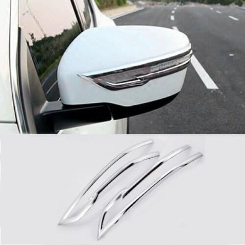 For Nissan X-Trail Rogue T32 2015 2016 2017 Rearview Mirror Trim Frame Cover Trim For Nissan Qashqai J11 X-trail T32 2017 2018