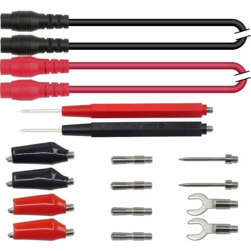 Digital Multimeter Probe Test Leads Pin Needle Tip Multi Meter Tester Lead Probe Wire Pen Cable Universal Probe for Multimetro