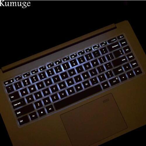 2017 New Colorful Transparent TPU Silicone Keyboard Cover for Xiaomi Mi Notebook Air Pro 15.6 inch Laptop Keyboard Stiker Skin