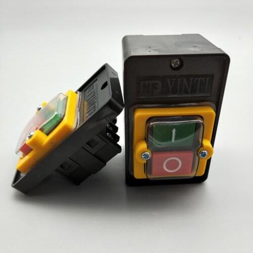 Durable Machine Drill Motor Waterproof Accessories Switch Industrial Push Button for Cutting ON/OFF Electric Home for KAO-5M