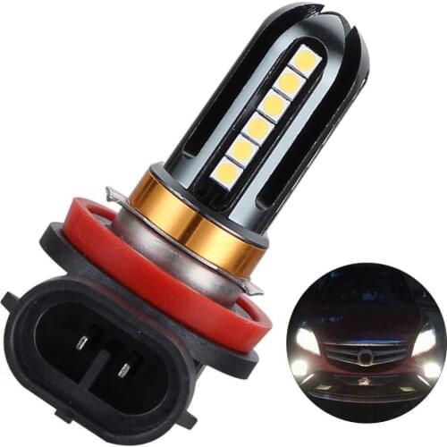 H8/11 6000K 360-degree Illumination Anti-fog Bright White LED Light Lamp Автомобильные лампы Car Headlight Bulbs lampara led