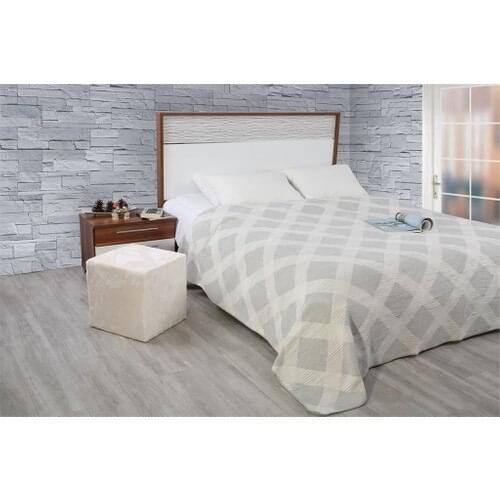 Dinarsu Double Personality Cotton Blanket Deep Gray