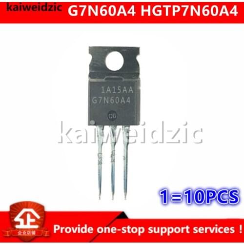 Kaiweikdic New imported original HGTP7N60A4 7N60A4 G7N60A4 TO-220 34A 600V N-channel IGBT power triode Integrated circuit