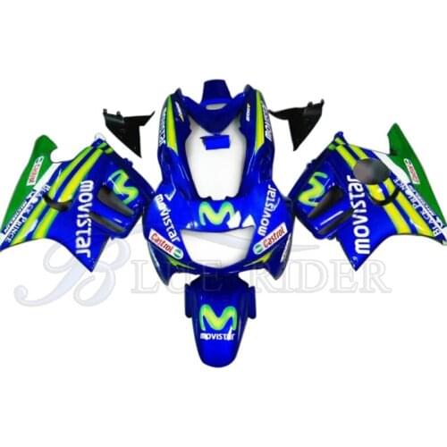 Motorcycle Parts Fairing Kits for HONDA CBR 600 F3 Fairings Bodyworks 1997 1998 CBR600 F3 97 98 Blue Fairing Kit + Tank cover
