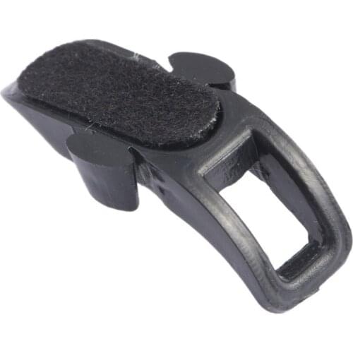 Magnetic) Hook Keeper Fishing Rod Tool Clip Hanging Hooks Holder ABS Plastic Fishing Pole Hook Keeper With Elastic Rubber Rings