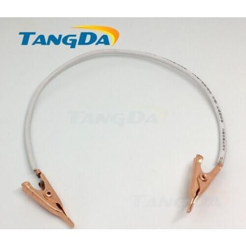 Material: Pure copper Cu Alligator Clips Electrical DIY Test Leads Alligator Double-ended Crocodile Clips Roach cable wires