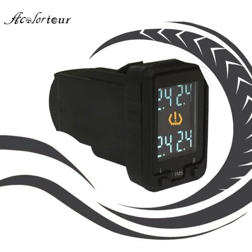 ABS OBD TPMS Tire Pressure Monitor No Sensor Tyre air leak Real-Time Alarm For Toyota Camry Corolla Prado Prius 2016 2015