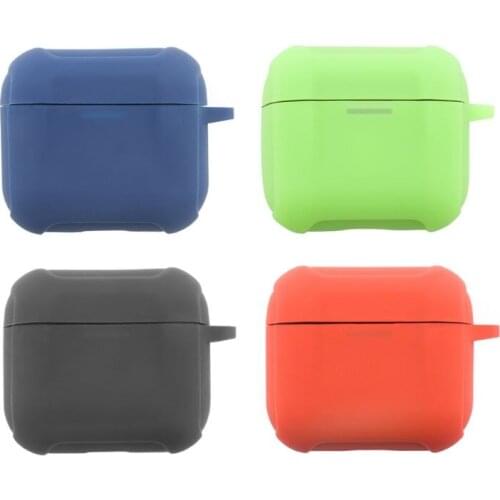 2021 New Anti-slip Silicone Earphone Case Protective Cover Shell with Carabiner for Skull candy Indy Evo True Wireless Earbud