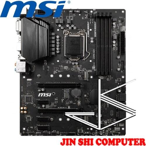 NEW MSI Z390-S01 Motherboards DDR4 1151 Intel Z390 Desktop ATX M.2 SATAIII Support 9700K 9900K gaming pc motherboard