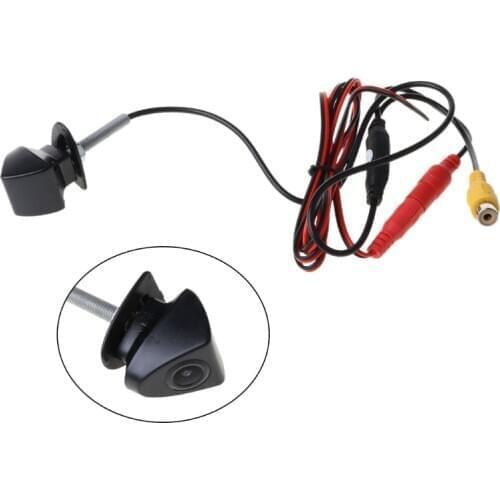 New 12V PZ400-FT Waterproof CCD Car Front View Camera Logo Parking System For Toyota Prado Highlander Land Camry