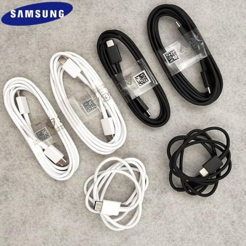 Original 100cm/150cm/200cm PD Fast Charging Cable For Samsung Galaxy A51 A71 A91 5G A32 A52 A72 A31 A41 S21 S20 S20+ Note 10/10