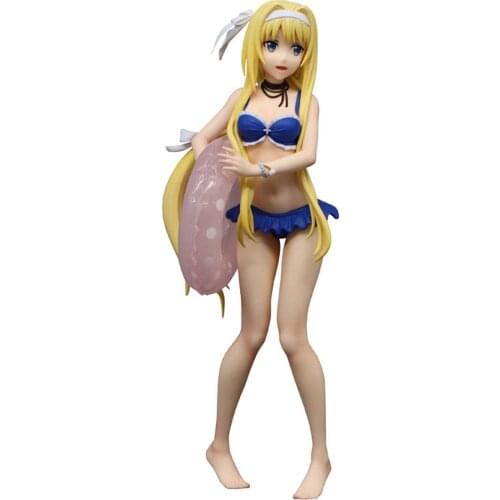 Original Furyu Sword Art Online Alicization Alice Swimsuit Figure PVC Action Model Toys Anime Girl Figure