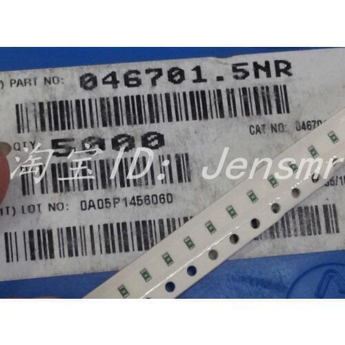 Patch Fused Fuse 046701.5NR Disposable 0603 1.5A 32V Silk Screen K