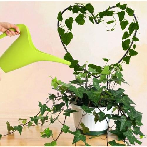 Plant Stand Stem Support Trellis Rustproof Heart Shaped Iron Ring Anti-rust For Both Indoor And Outdoor To Use Stalks Vine Rack