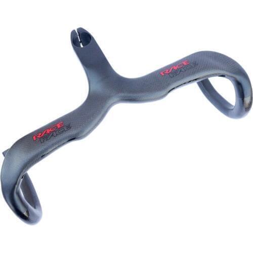 Road carbon handlebar bicycle cycling handlebar carbon bike parts drop handle bars with Stem integrative 400/420/440mm