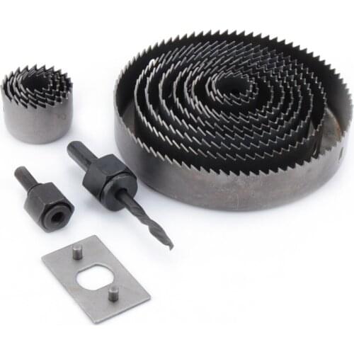 16Pcs/Set Carbide Drill BitsDurable wood Use Tools Wood Drills Tapper Hole Saw Set high quality