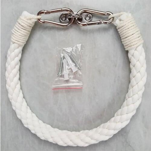 Vintage Towel Hanging Rope Toilet Paper Holder Home Hotel Bathroom Handmade Retro Tissue Holder Bathroom Supplies