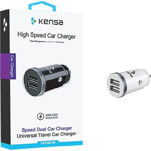 CR-84 USB Car Charger Cigarette Lighter All Types Mobile Phone Charger Smart Phone Dual USB Charging